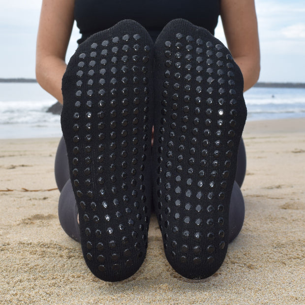 Black Sticky Socks