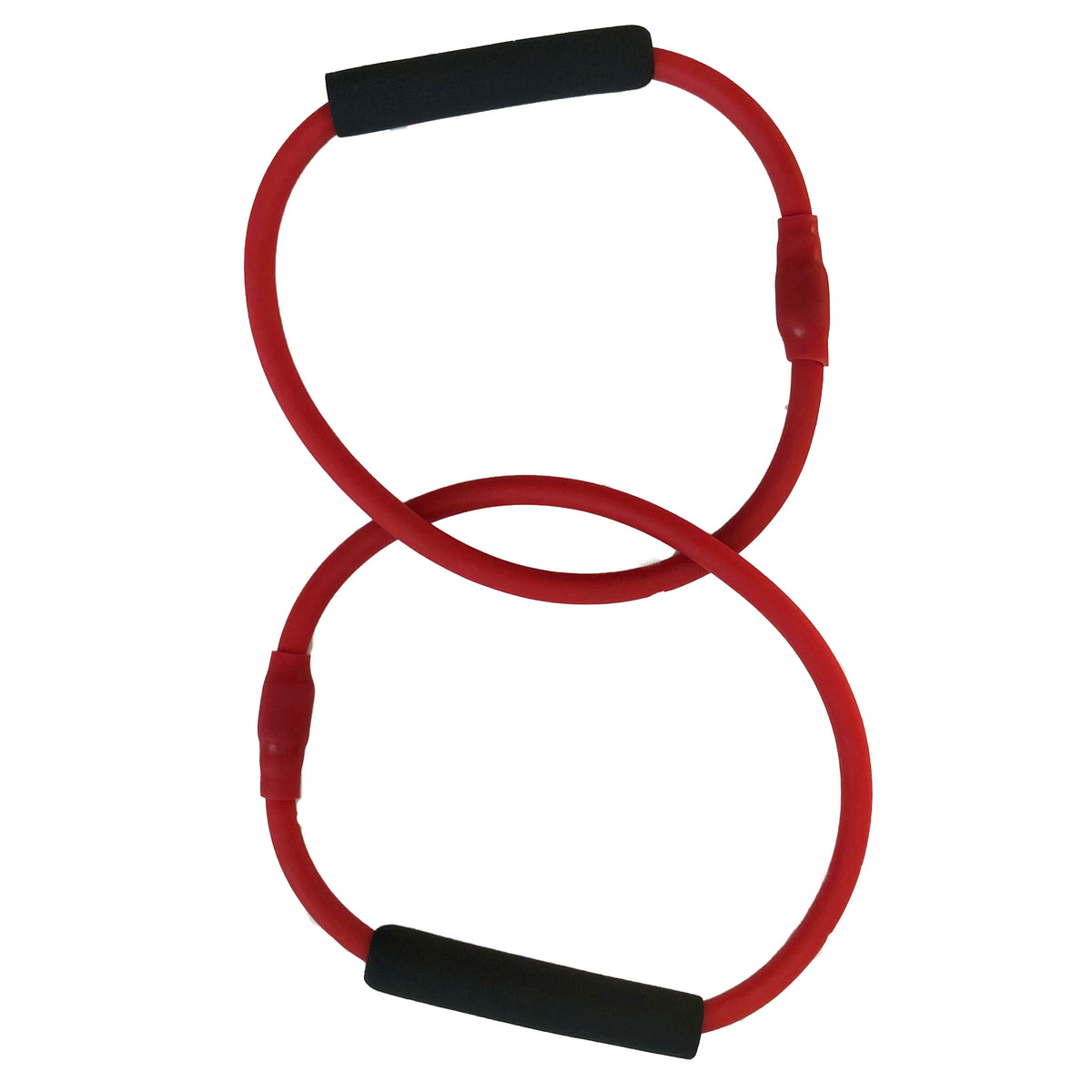 Barre Red Double Tube Exercise Tubing Equipment for Pure Barre Workout